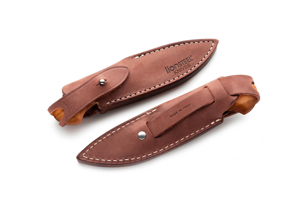 Lionsteel WILLY WL1 UL nož s fiksnom oštricom s ručkom od maslinovog drva