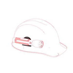 LEDLENSER Euroslot Tip A držač na kacigu