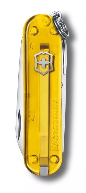 Victorinox Classic SD džepni nož Transparent, žuti