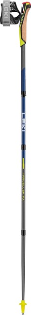 LEKI Traveller FX.One Carbon Nordic Walking štapovi, srebrnosiv-ponoćni plav tamni metalik-neonsko žuti