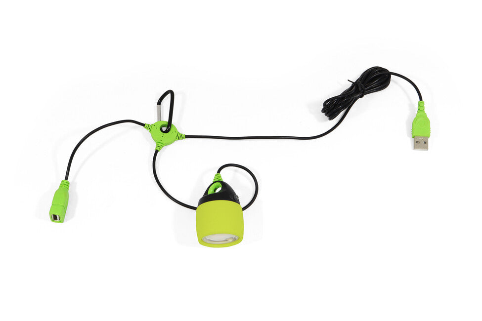 Origin Outdoors Connectable LED lampa, žuto-zelena, 200 lumena, topla bijela