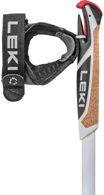 LEKI Spin Shark SL Nordic Walking štapovi, bijel-dimno zelen-tamni antracit, 100 - 130 cm