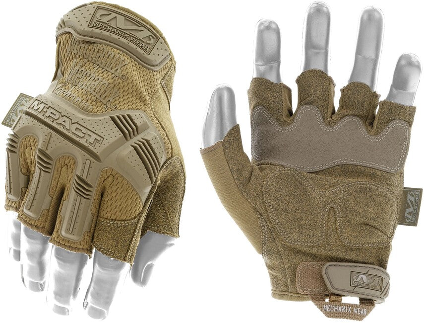 Mechanix M-Pact protuudarne rukavice bez prstiju, coyote