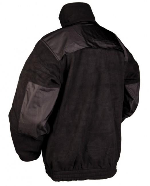 Mil-Tec Security flis pulover, crni