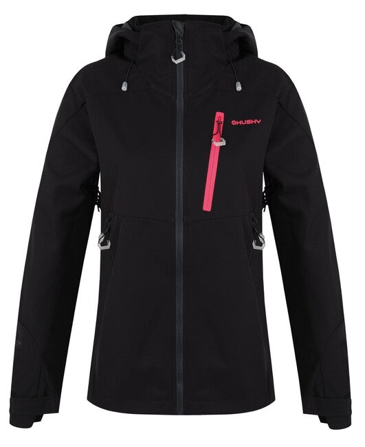 HUSKY Sauri softshell jakna ženska, crna