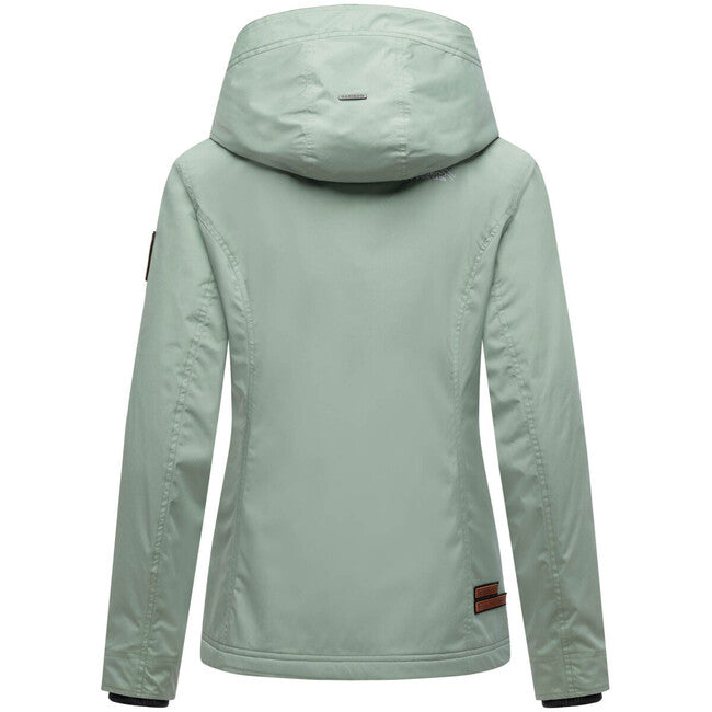 Marikoo ERDBEERE ženska prijelazna jakna s kapuljačom, Smokey mint