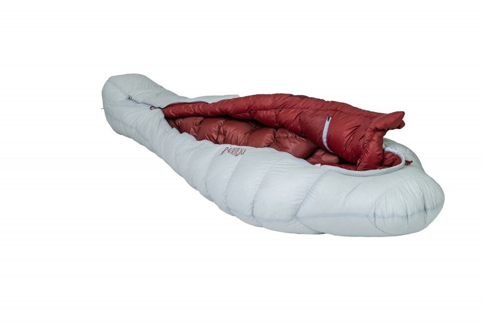 Patizon ULTRALIGHT G400 S trosezonska vreća za spavanje Lijeva, Silver/red