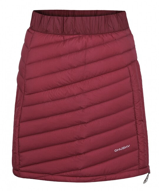 HUSKY Frozy ženska perjana suknja, bordo