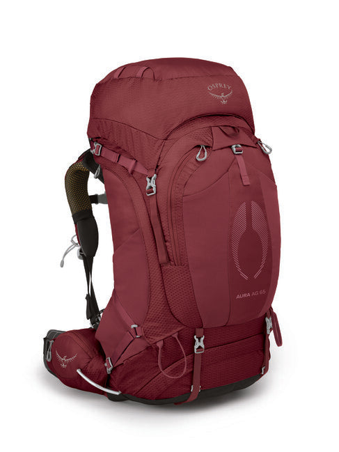 OSPREY AURA AG 65 turistički ruksak, berry sorbet red