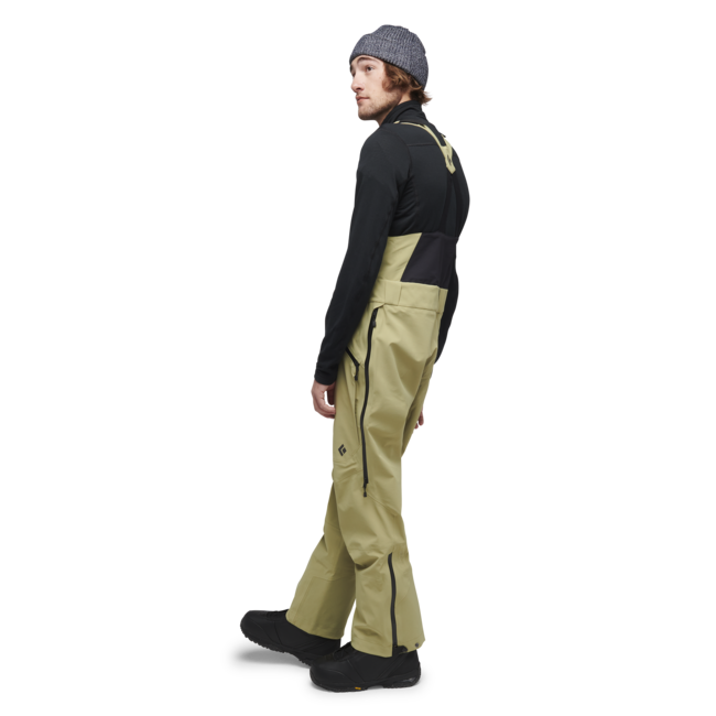 Black Diamond Recon Stretch Bibs muške hlače s naramenicama, cedarwood green