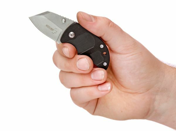 BÖKER® DW-2 manji džepni nož Zytel nehrđajući čelik, crni, 4,1 cm