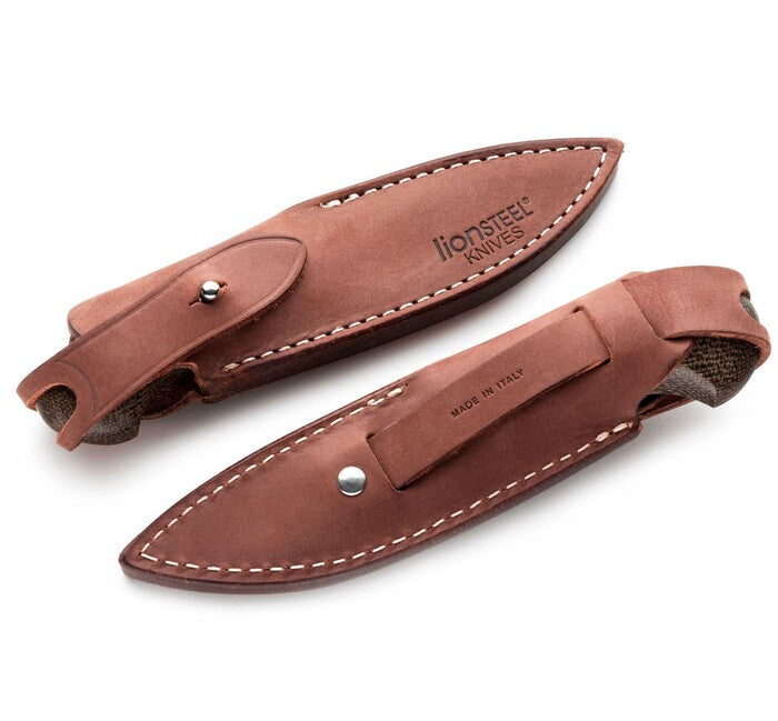Lionsteel WILLY WL1 nož s fiksnom oštricom s ručkom od micarte CVG