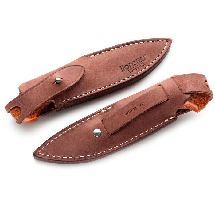 Lionsteel WILLY WL1 nož s fiksnom oštricom s ručkom od micarte CVN