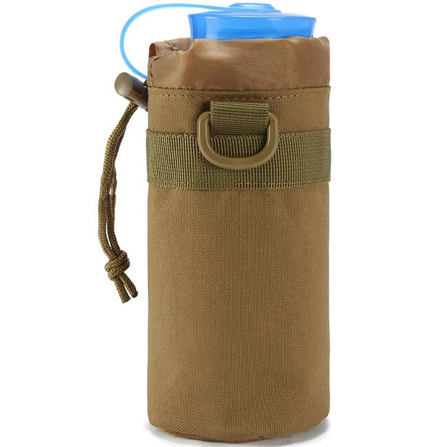 Dragowa Tactical vodootporna navlaka za bocu, crna