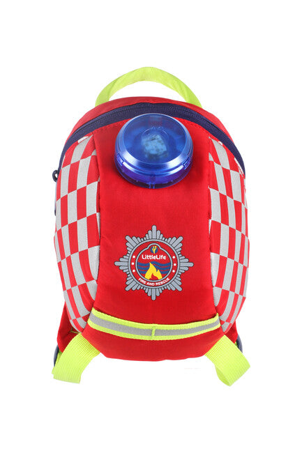 LittleLife Fire 2 L ruksak za malu djecu s bljeskavim svjetlom Emergency