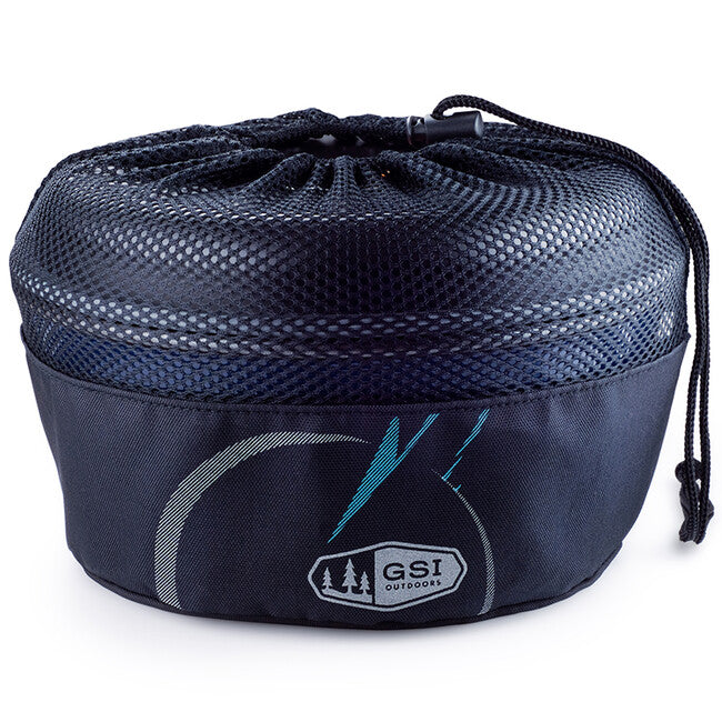 GSI Outdoors Bugaboo Ceramic Base Camper kamping set lonaca Medium 2+3 l