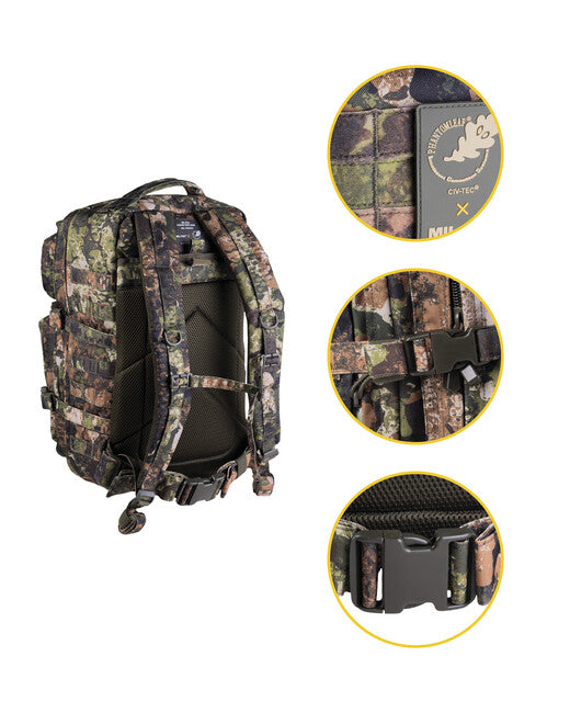 Mil-Tec US Assault Large ruksak 36L, WASP I Z3A