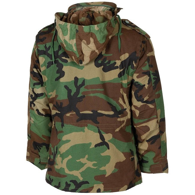 MFH M68 američka terenska jakna s odvojivom prošivenom podstavom, woodland