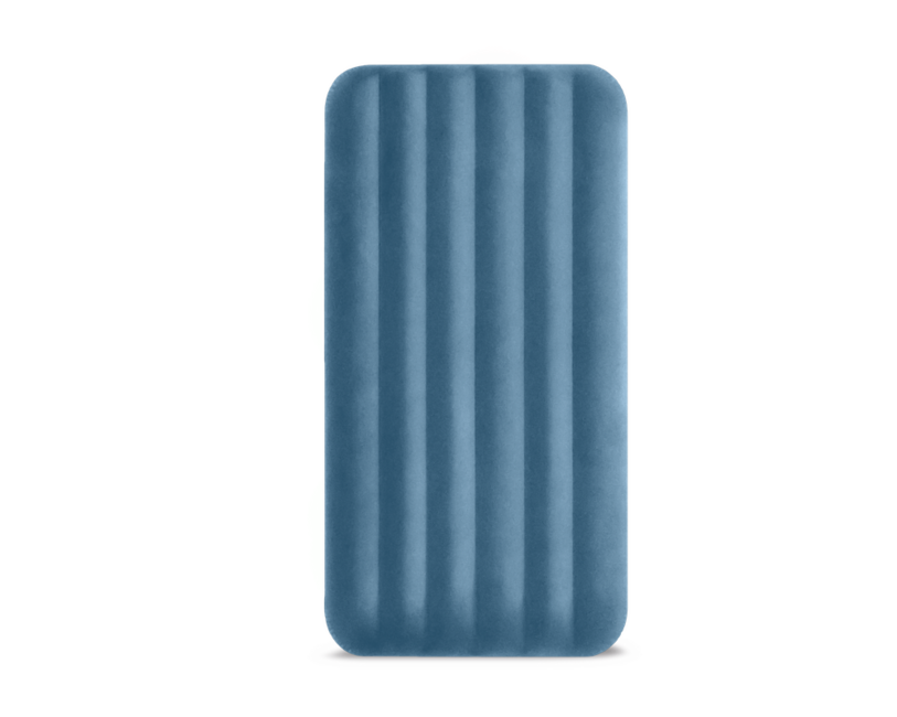 Intex Twin Prestige Downy madrac na napuhavanje s punjivom pumpom