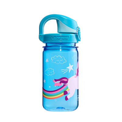 Nalgene Grip-n-Gulp Sustain dječja boca za vodu 0,35 L, blue unicorn