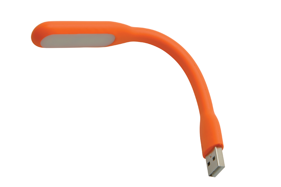 Baladeo PLR949 Gigi LED svjetiljka USB, narančasta
