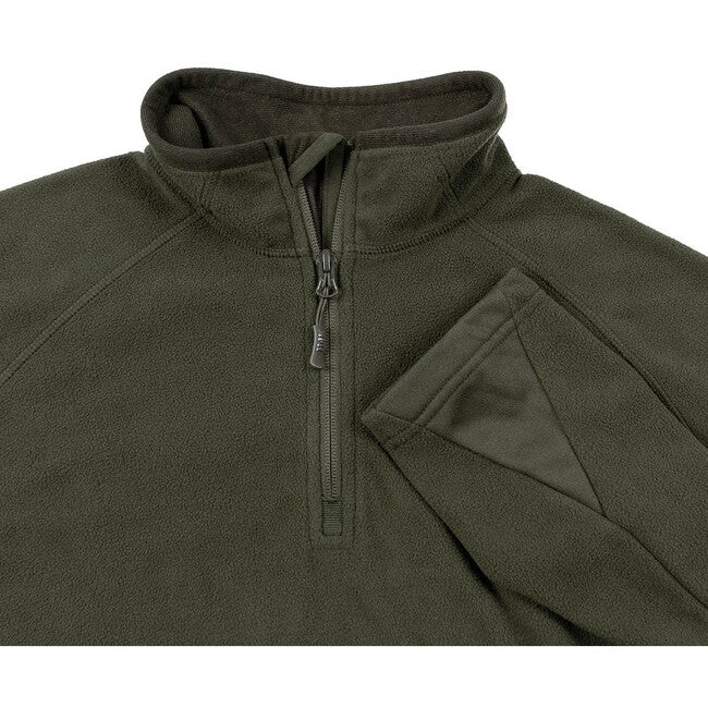 MFH Troyer majica flisana s dugim rukavom, OD green