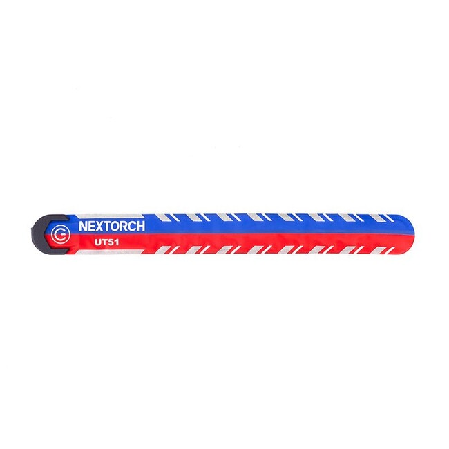 NexTorch® UT51 treptajuća sigurnosna traka, crveno-plava