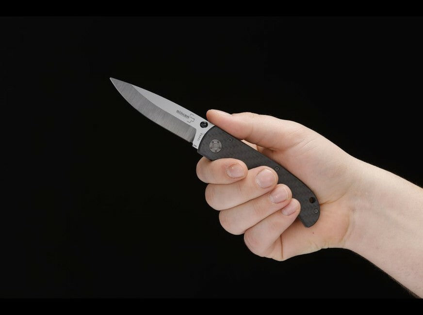BÖKER® Anti-Grav džepni nož 8,4 cm, keramika, ugljično vlakno