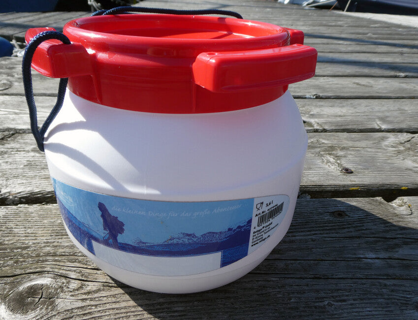 BasicNature Posuda sa širokim vratom, bijela, 3,6 l