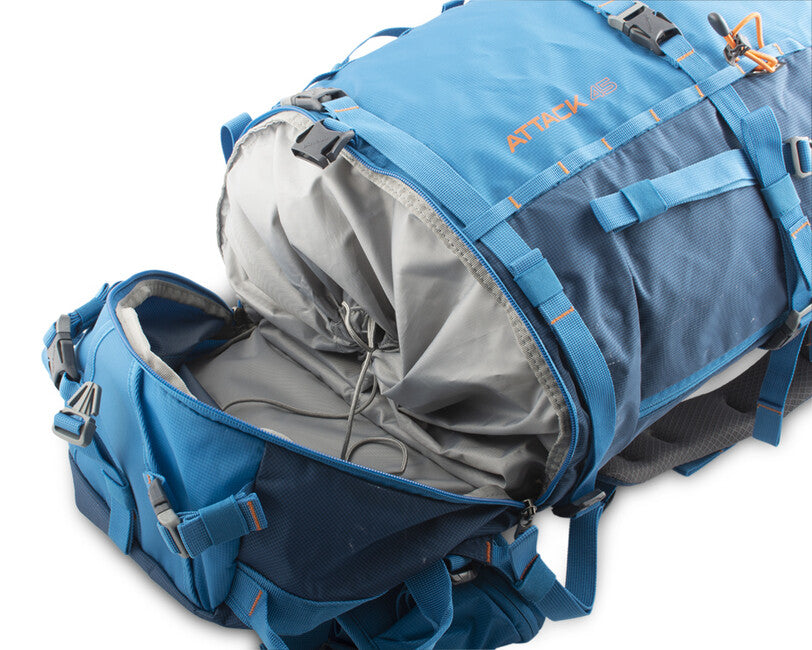 Pinguin Attack 45 ruksak Nylon, 45 L, crni
