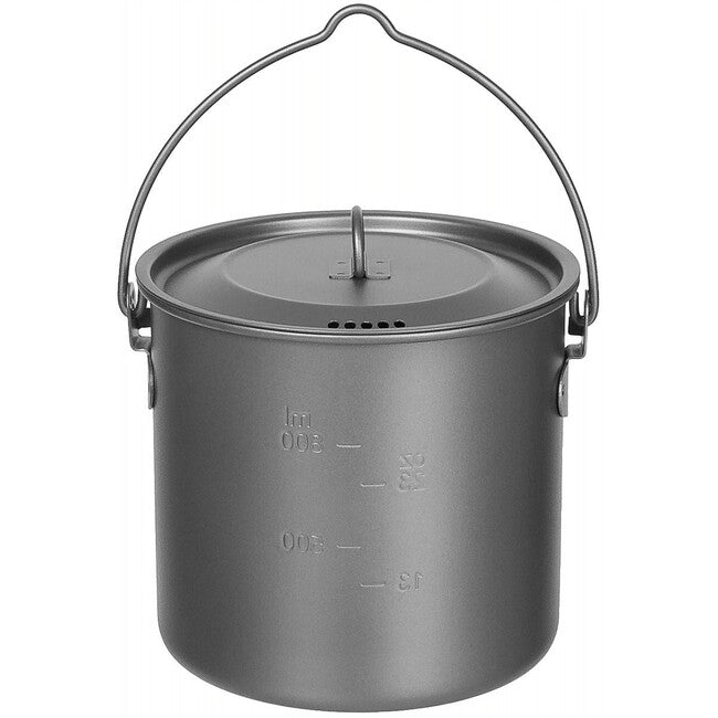 Fox Outdoor titanijski lonac s poklopcem, cca 1,1 L