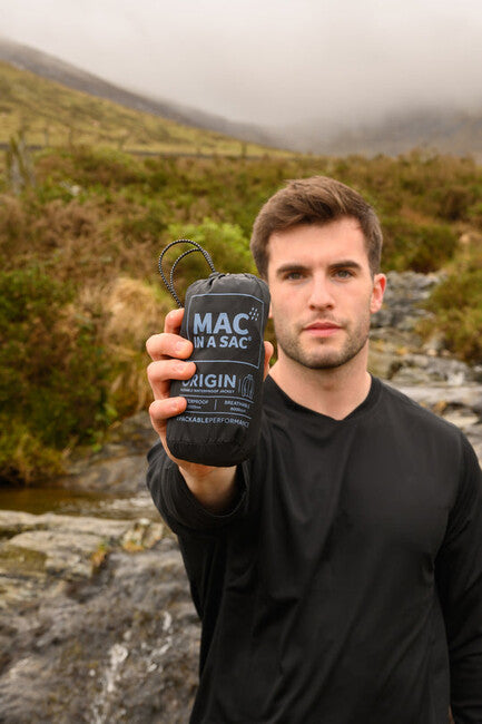 Mac in a Sac Origin 2 nepromočiva jakna UNI, crna