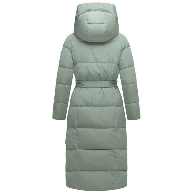 Navahoo EISBLICK duga zimska jakna ženska, smokey mint