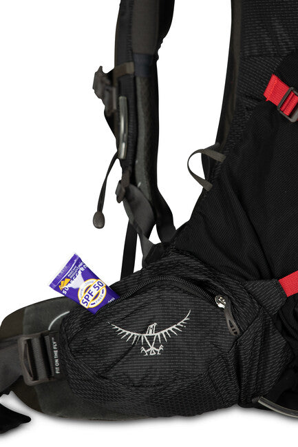 OSPREY AETHER PLUS 100 turistički ruksak, crni