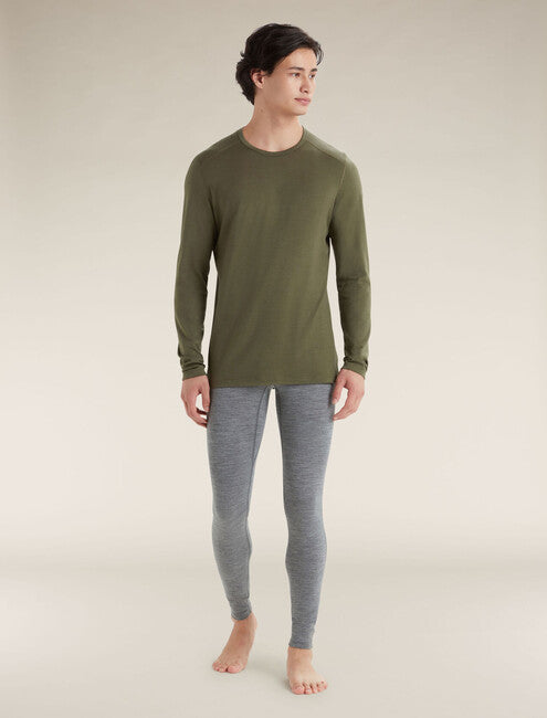 Icebreaker 200 Oasis muška termo majica s dugim rukavom, zelena