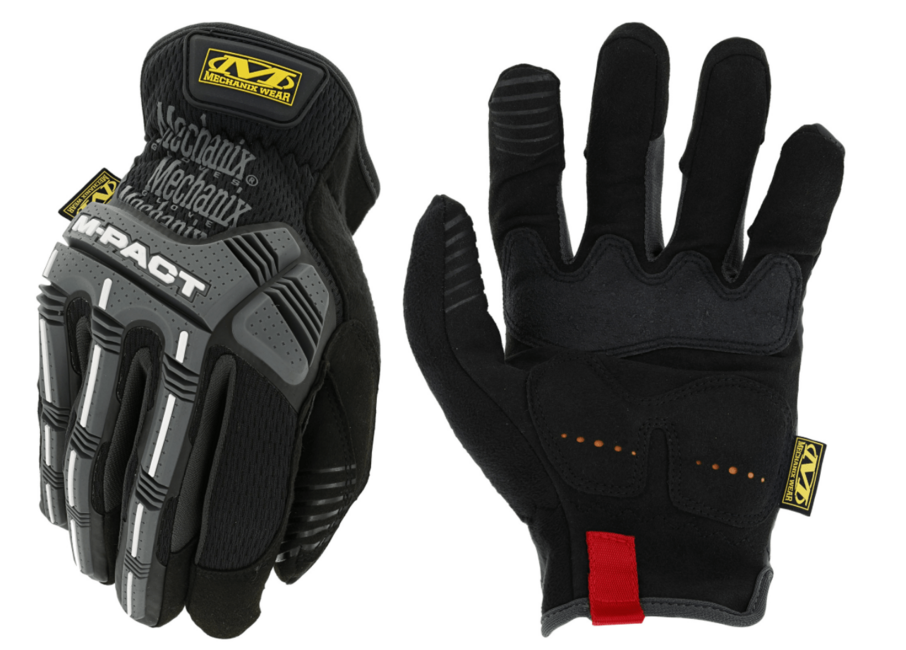 Mechanix M-Pact Open Cuff radne rukavice, crne/sive