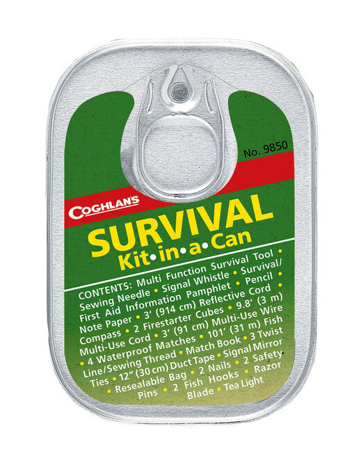 Coghlans Kit-in-a-Can set za preživljavanje