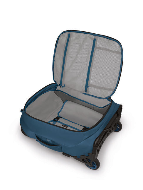 OSPREY OZONE 2-WHEEL CARRY ON putni kofer 40, coastal blue