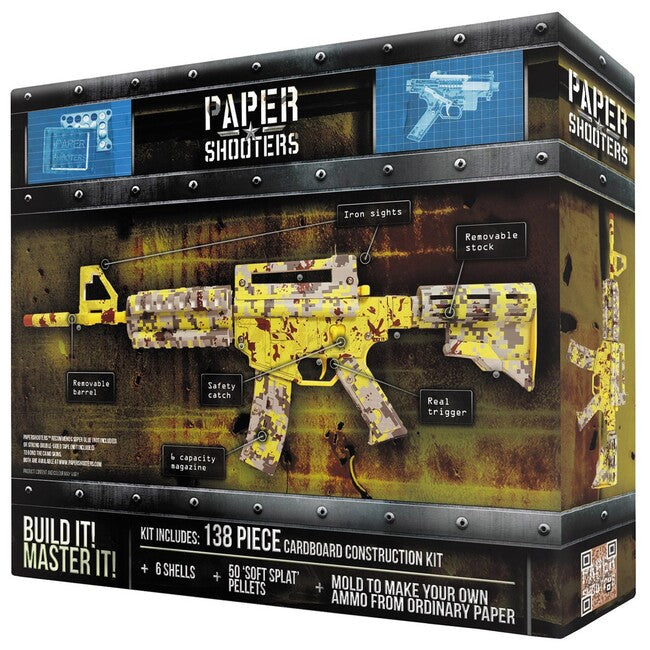 PAPER SHOOTERS Zombie Slayer sklapajući set oružja