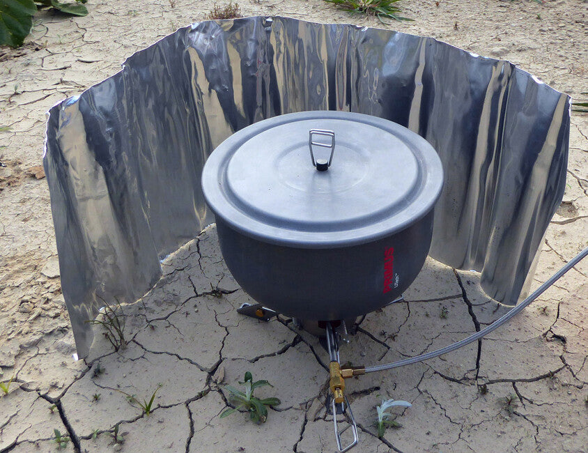 Origin Outdoors aluminijski vjetrobran na rolanje 24 cm visok