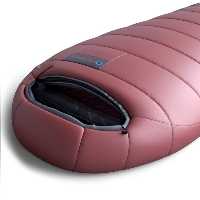 HUSKY Mini 0 ultralagana vreća za spavanje ljetna, bordo