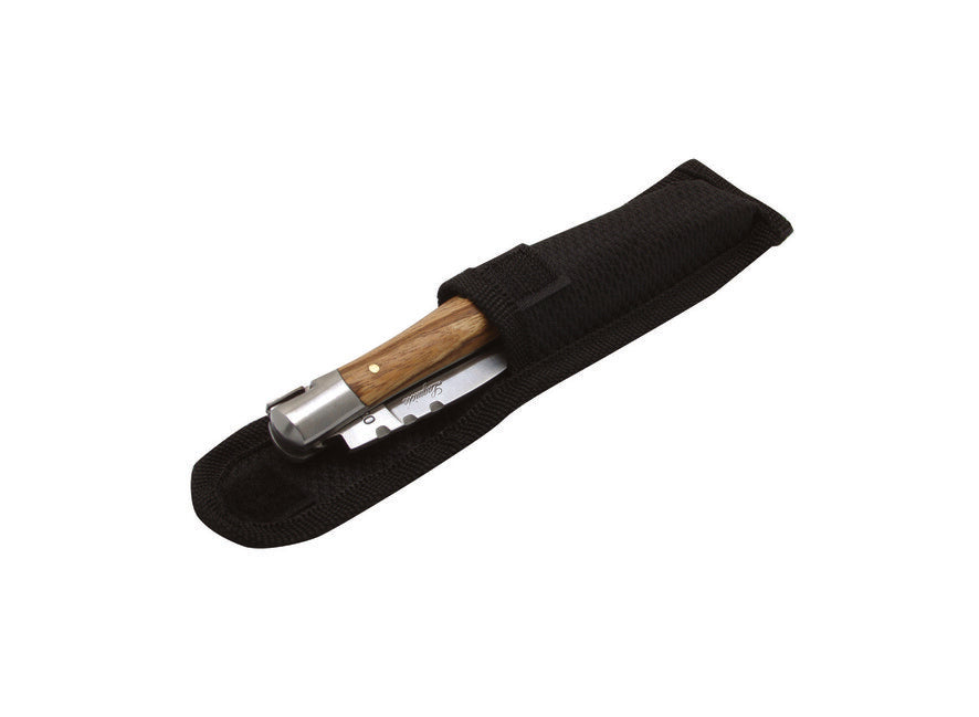 Laguiole DUB042 džepni nož s vadičepom, oštrica 12cm, čelik 420, ručka drvo zebrawood