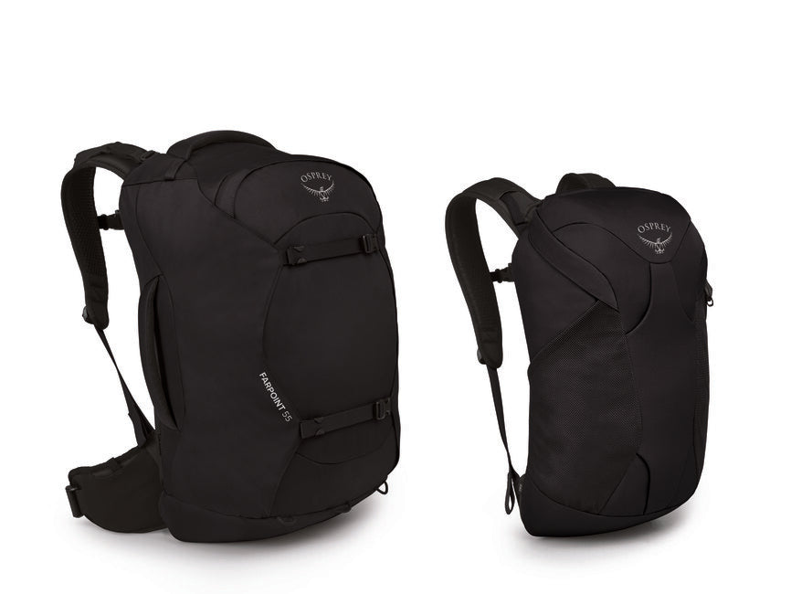 OSPREY FARPOINT 55 putni ruksak, crni