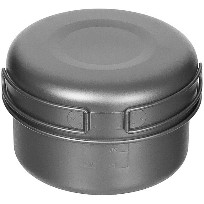 Fox Outdoor pribor za jelo 5-dijelni, titanijski