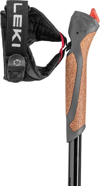 LEKI Spin Nordic Walking štapovi, crn-srebrnosiv-bijel, 100 - 130 cm