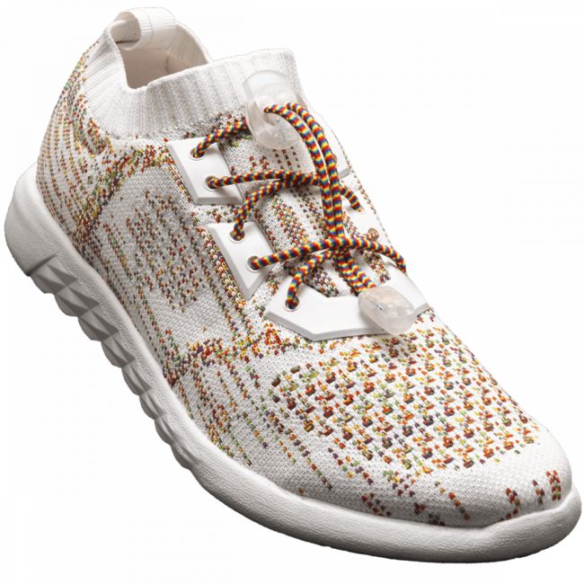 Lock Laces vezice za cipele, rainbow