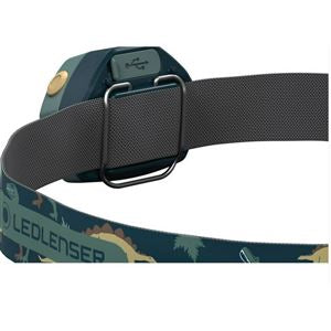 LEDLENSER Kidled4R DINO naglavna svjetiljka, crvena