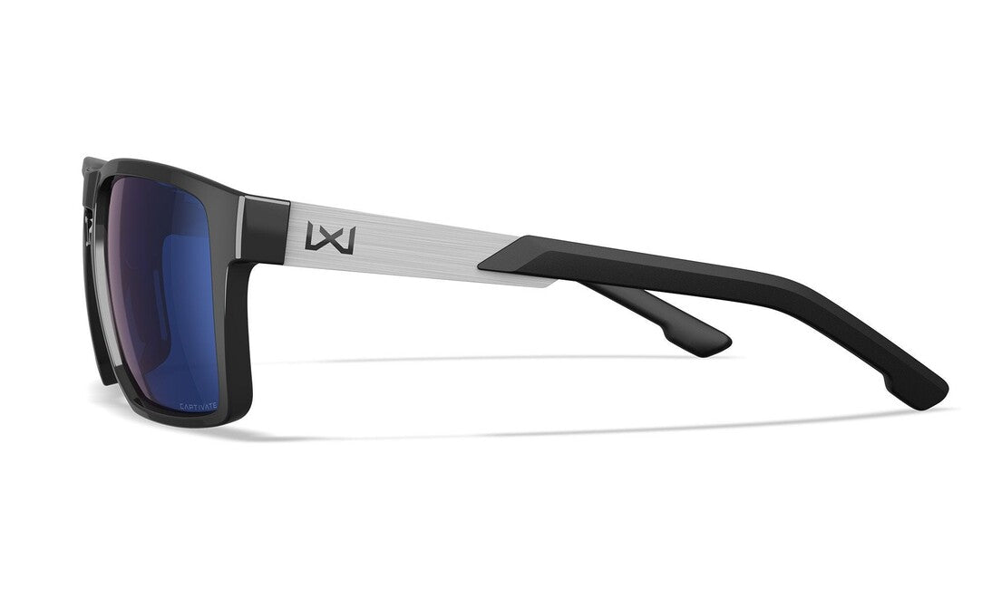 Wiley X Apex sunčane naočale, Captivate Polarized Blue Mirror/ Gloss Black