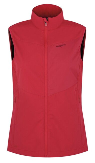 HUSKY Salien ženski softshell prsluk, ružičasti, L