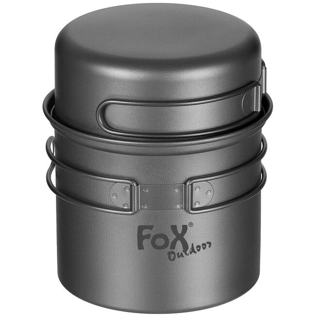 Fox Outdoor set za jelo, titan